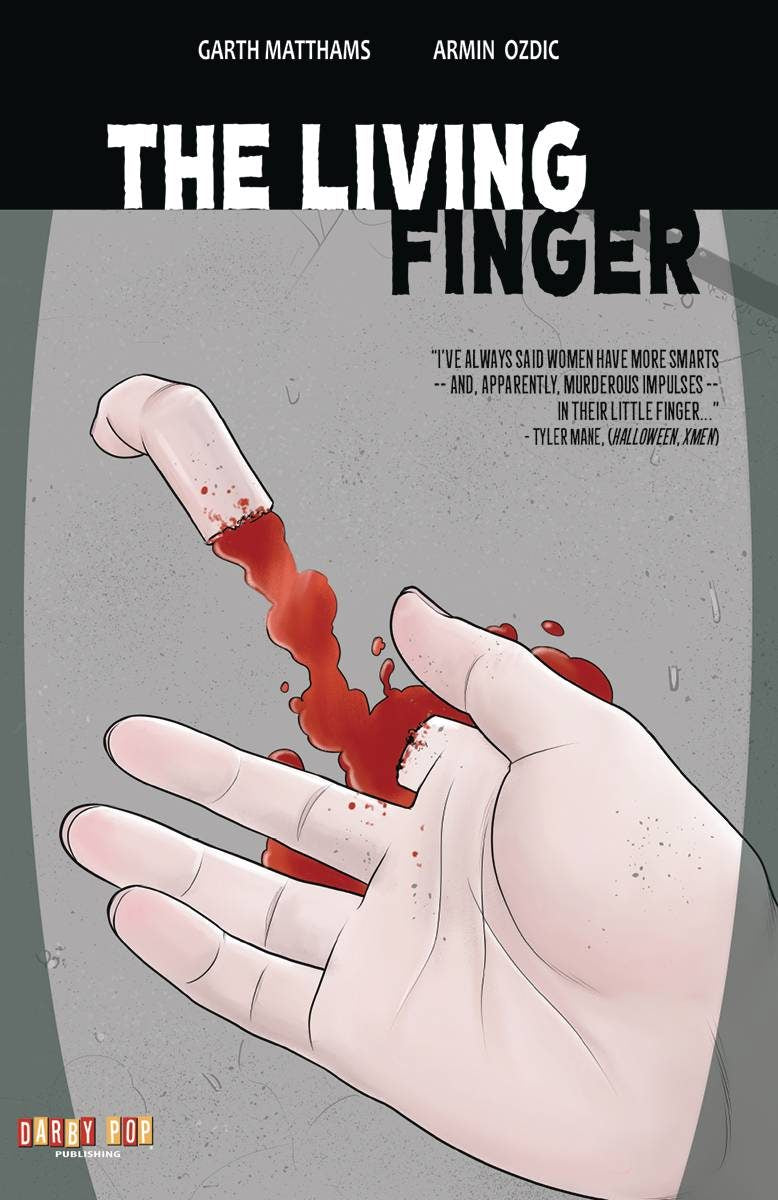The Living Finger - Cover Image
